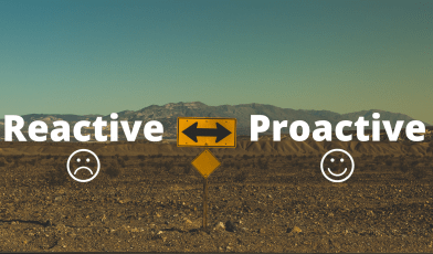 reactive vs proactive customer feedback